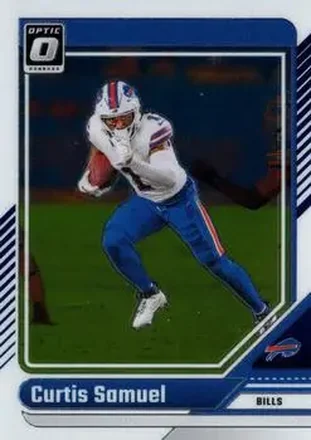 2024 Donruss Optic #22 - Curtis Samuel - Buffalo Bills