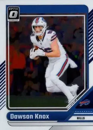 2024 Donruss Optic #24 - Dawson Knox - Buffalo Bills