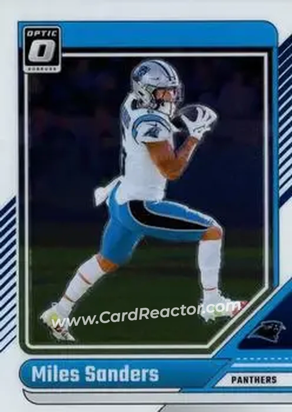 2024 Donruss Optic #27 - Miles Sanders - Carolina Panthers - Front