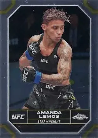 2024 Topps Chrome UFC #14 - Amanda Lemos
