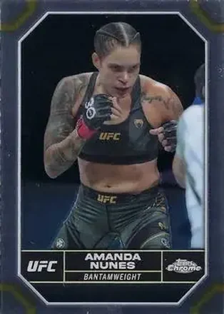 2024 Topps Chrome UFC #15 - Amanda Nunes