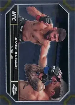 2024 Topps Chrome UFC #16 - Amir Albazi