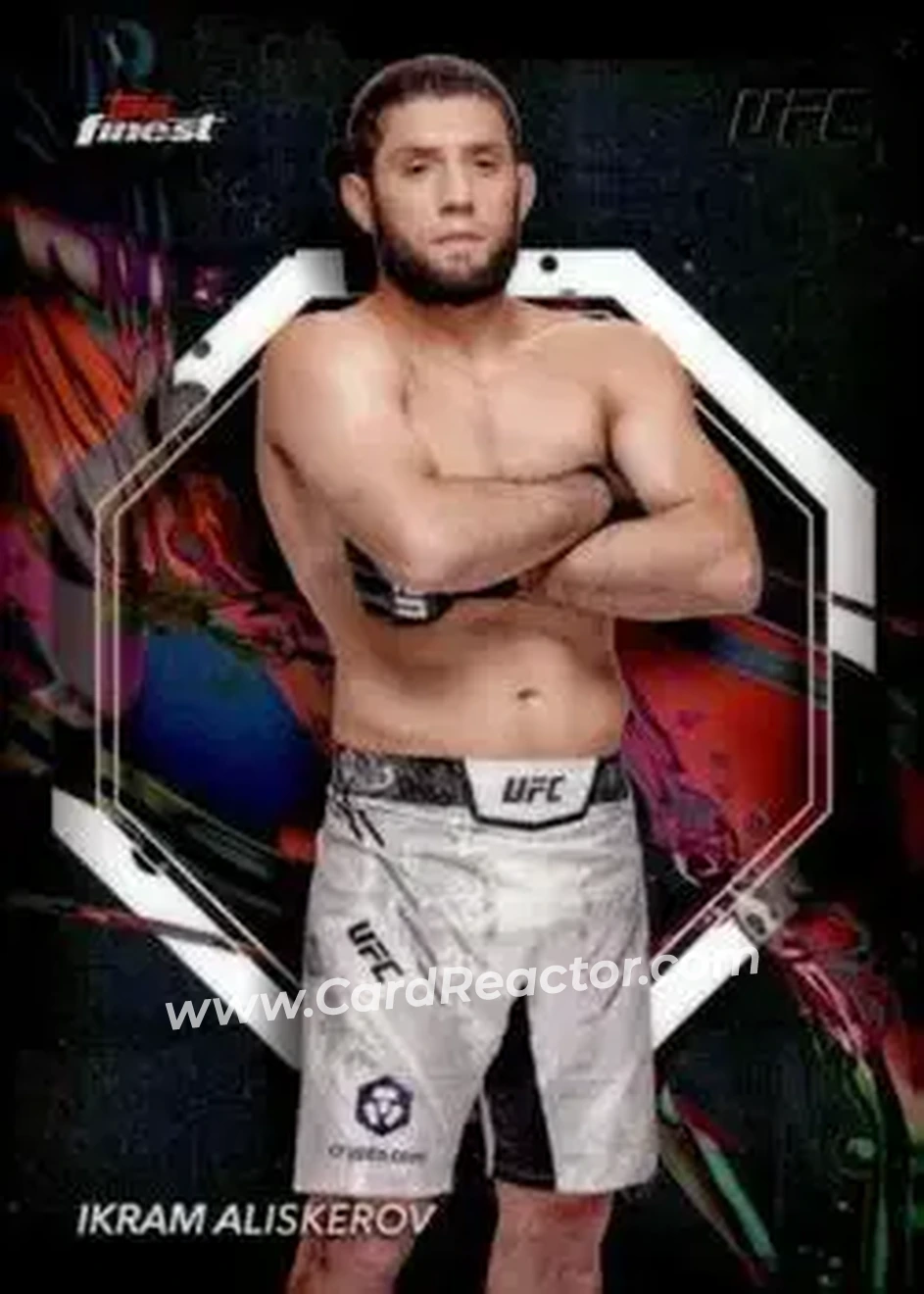 2024 Topps Finest UFC #11 - Ikram Aliskerov - Front