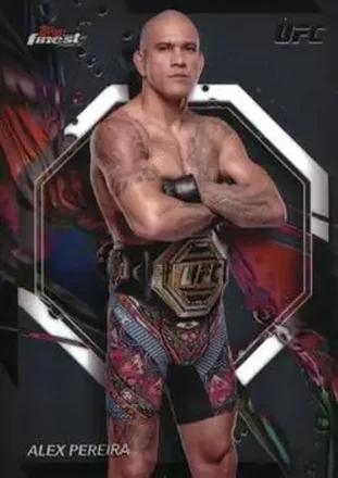 2024 Topps Finest UFC #12 - Alex Pereira
