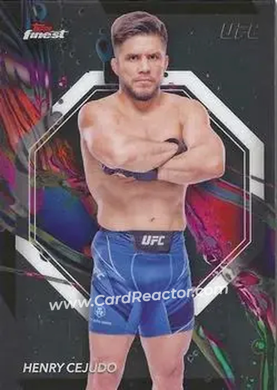 2024 Topps Finest UFC #13 - Henry Cejudo - Front
