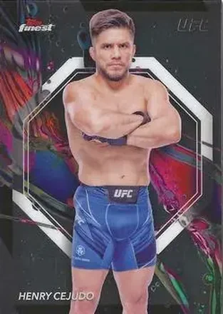 2024 Topps Finest UFC #13 - Henry Cejudo