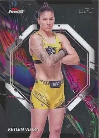 2024 Topps Finest UFC #15 - Ketlen Vieira