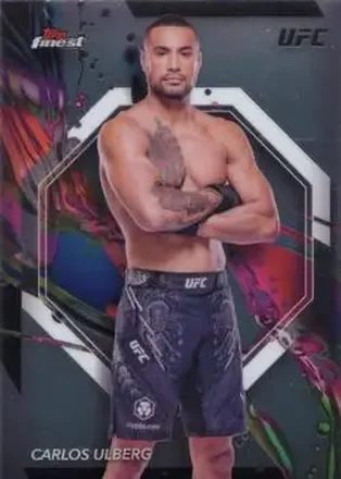2024 Topps Finest UFC #18 - Carlos Ulberg