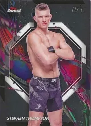 2024 Topps Finest UFC #19 - Stephen Thompson