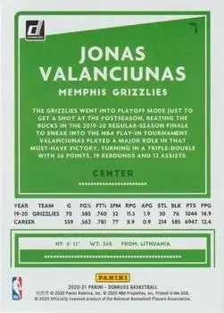 Back of Jonas Valančiūnas