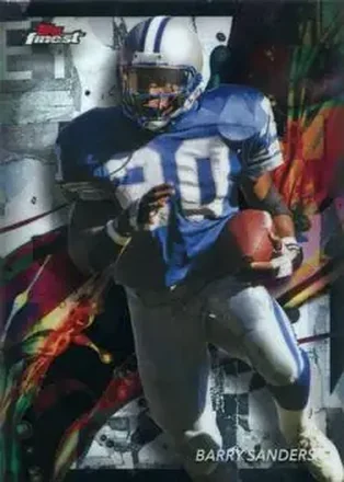 2024 Finest #24 - Barry Sanders - Detroit Lions