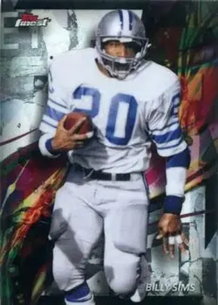 2024 Finest #25 - Billy Sims - Detroit Lions