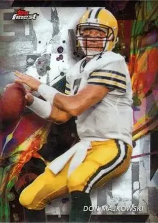 2024 Finest #27 - Don Majkowski - Green Bay Packers