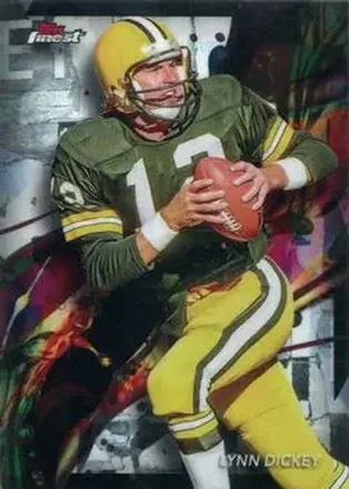 2024 Finest #28 - Lynn Dickey - Green Bay Packers