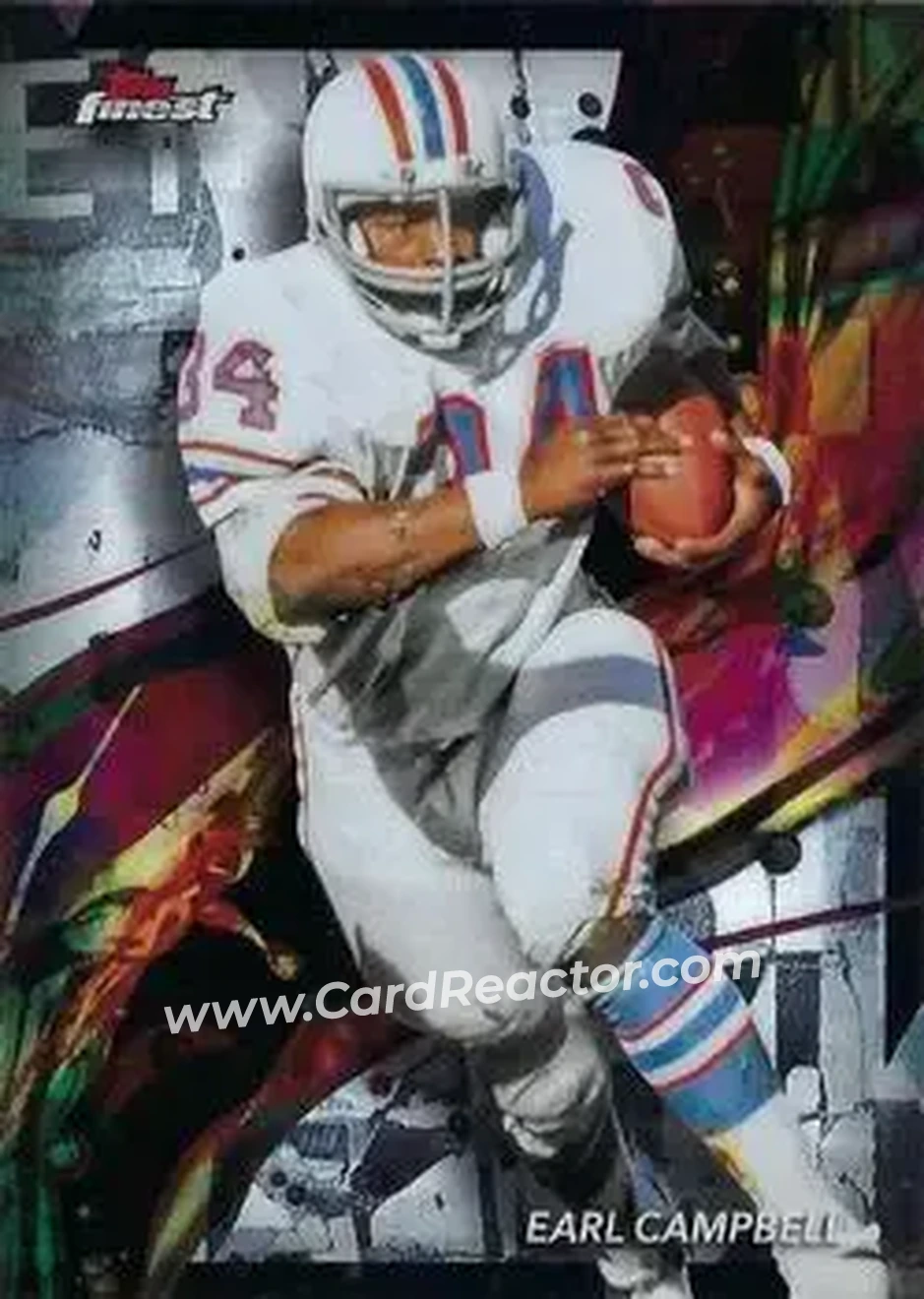 2024 Finest #29 - Earl Campbell - Houston Oilers