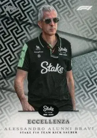 2024 Topps Eccellenza Formula 1 #NNO - Alessandro Alunni Bravi - Stake F1 Team KICK Sauber