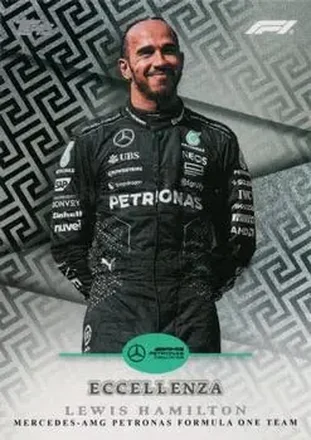 2024 Topps Eccellenza Formula 1 #NNO - Lewis Hamilton - Mercedes-AMG Petronas Formula One Team
