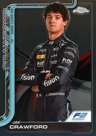 2025 Topps Chrome Formula 1 #31 - Jak Crawford - Dams Lucas Oil