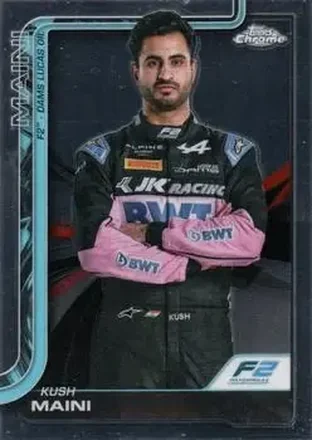 2025 Topps Chrome Formula 1 #32 - Kush Maini - Dams Lucas Oil