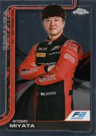 2025 Topps Chrome Formula 1 #33 - Ritomo Miyata - ART Grand Prix