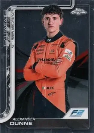 2025 Topps Chrome Formula 1 #35 - Alexander Dunne - Rodin Motorsport