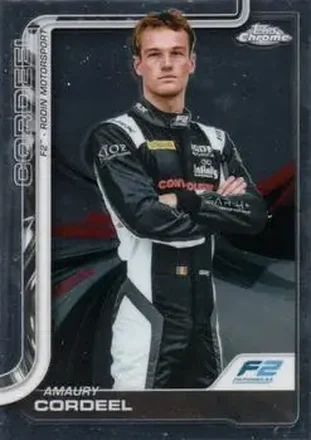 2025 Topps Chrome Formula 1 #36 - Amaury Cordeel - Rodin Motorsport