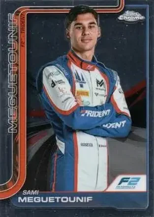2025 Topps Chrome Formula 1 #40 - Sami Meguetounif - Trident