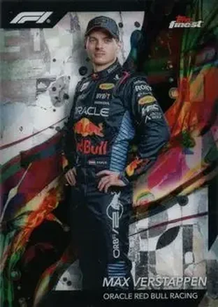 2024 Topps Finest Formula 1 #1 - Max Verstappen - Oracle Red Bull Racing