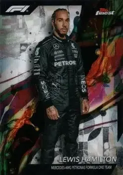 2024 Topps Finest Formula 1 feature card