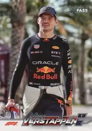 2024 Topps Paddock Pass Formula 1 #1a - Max Verstappen - Oracle Red Bull Racing