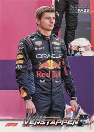 2024 Topps Paddock Pass Formula 1 #1b - Max Verstappen - Oracle Red Bull Racing