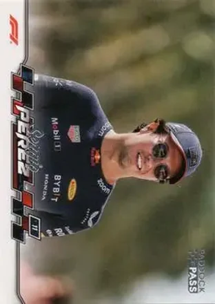 2024 Topps Paddock Pass Formula 1 #2a - Sergio Perez - Oracle Red Bull Racing