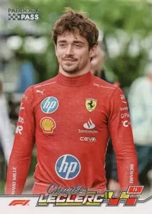 2024 Topps Paddock Pass Formula 1 #3a - Charles Leclerc - Scuderia Ferrari