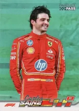 2024 Topps Paddock Pass Formula 1 #4b - Carlos Sainz - Scuderia Ferrari