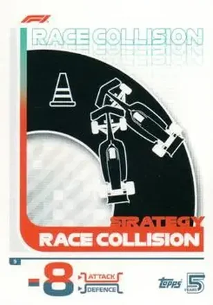 2024 Topps Turbo Attax F1 #9 - Race Collision