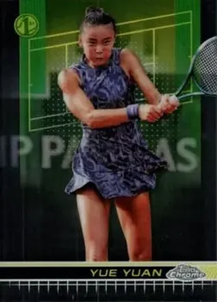 2024 Topps Chrome #7 - Yue Yuan