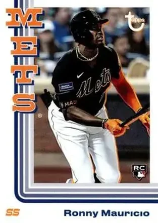 2024 Topps Brooklyn Collection #35 - Ronny Mauricio - New York Mets