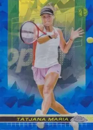 2024 Topps Chrome Sapphire Edition #3 - Tatjana Maria