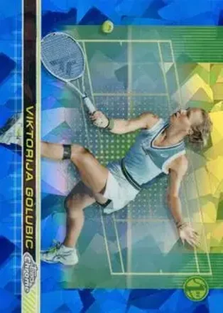 2024 Topps Chrome Sapphire Edition #4 - Viktorija Golubic