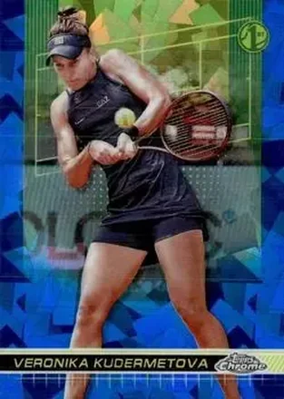 2024 Topps Chrome Sapphire Edition #6 - Veronika Kudermetova