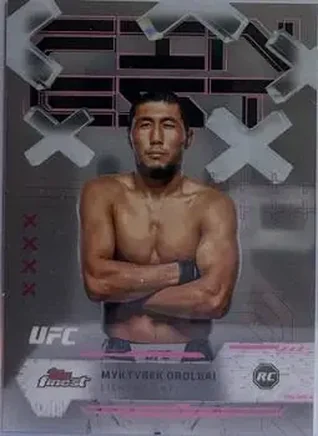 2025 Topps Finest UFC #57 - Myktybek Orolbai