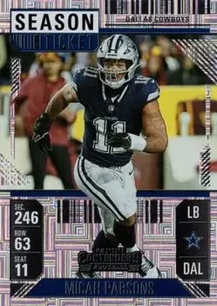 2024 Panini Contenders #27 - Micah Parsons - Dallas Cowboys