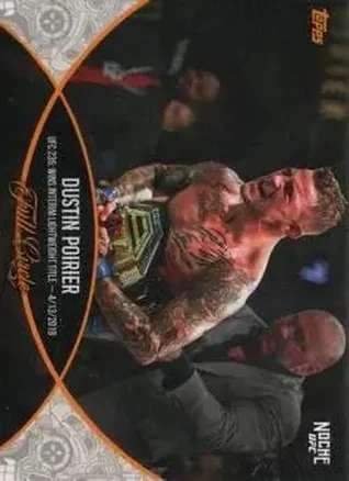 2024 Topps Noche UFC - Full Circle #FC-14 - Dustin Poirier