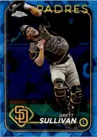2024 Topps Chrome Update Sapphire Edition #USCS34 - Brett Sullivan - San Diego Padres