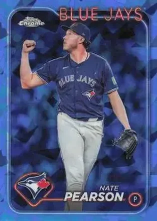 2024 Topps Chrome Update Sapphire Edition #USCS40 - Nate Pearson - Toronto Blue Jays