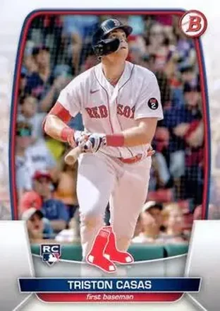 2023 Bowman #2 - Triston Casas - Boston Red Sox