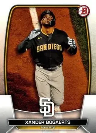 2023 Bowman #7 - Xander Bogaerts - San Diego Padres