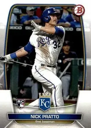 2023 Bowman #8 - Nick Pratto - Kansas City Royals