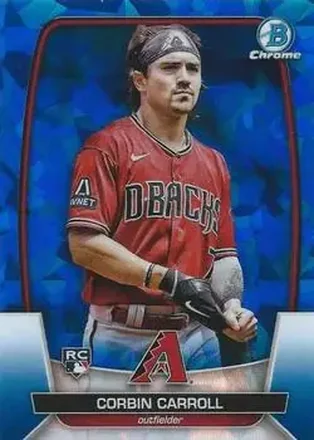 2023 Bowman Chrome Sapphire Edition #5b - Corbin Carroll - Arizona Diamondbacks