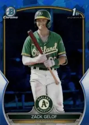 2023 Bowman Sapphire Edition #BCP-1 - Zack Gelof - Oakland Athletics